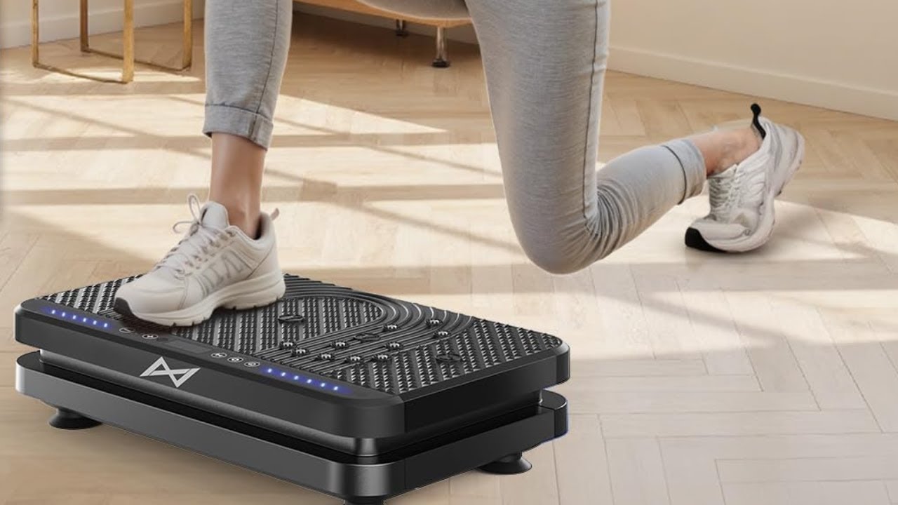 AXV Vibration Plate Review – Burn Fat, Tone Muscles & Get Results in 10 Mins! (Full Body Workout)