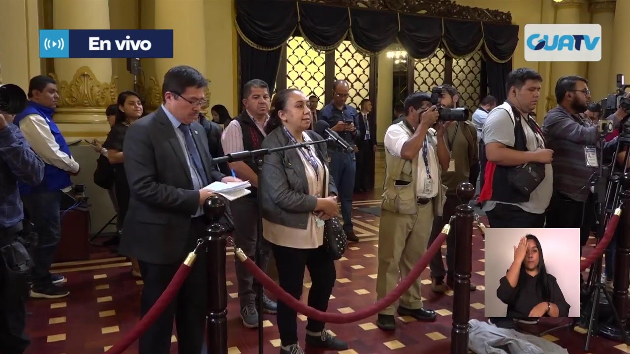 🔴 | Conferencia de prensa del Presidente Bernardo Arévalo de León y el gabinete de Gobierno.