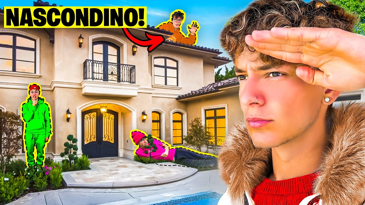 NASCONDINO con CAP in Villa The Booyz!