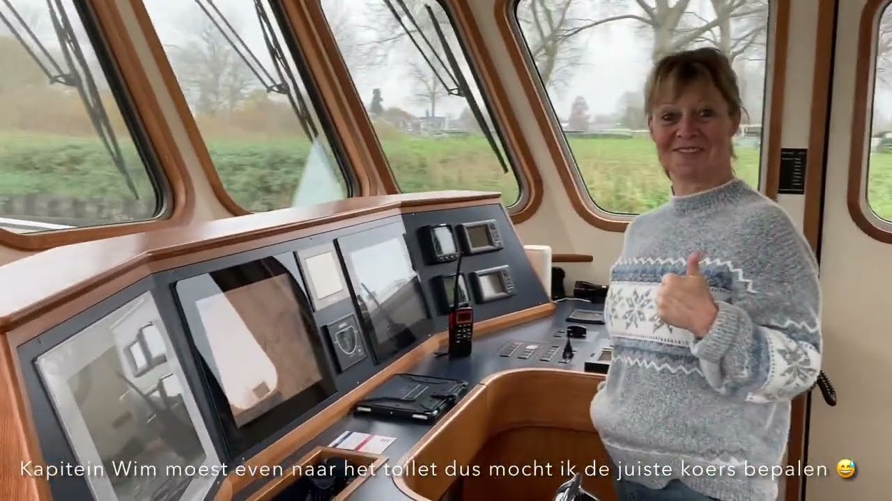 #3 Sleepboot Robbedoes - overstuur varen wij weg en draaien na de sluis het Amsterdam Rijnkanaal op