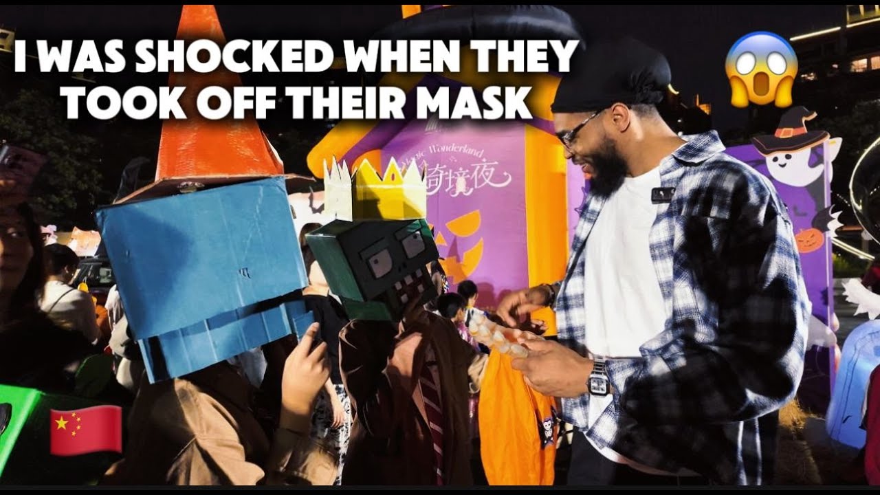 Black American Halloween in China: CULTURE SHOCK! 🇨🇳🎃
