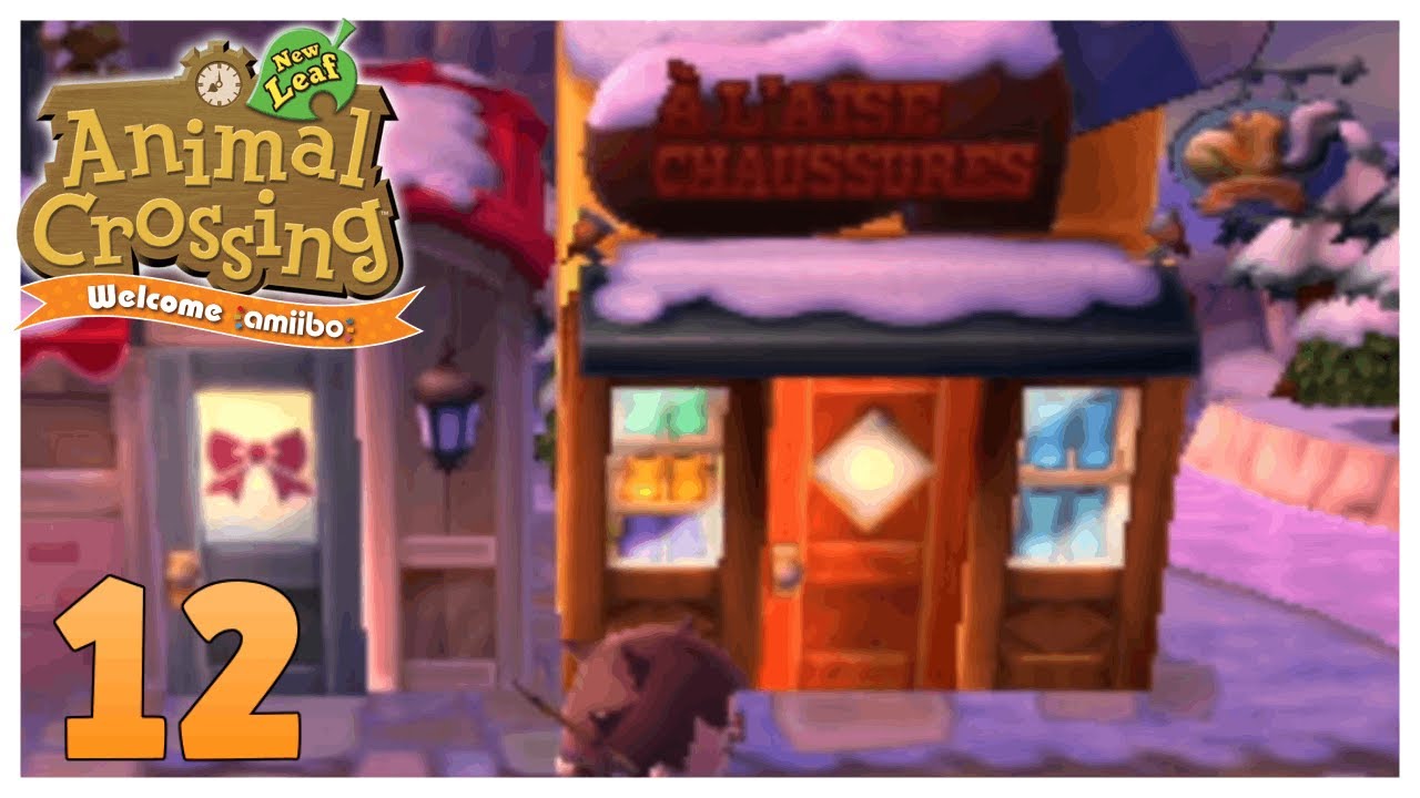 [Let's play] Animal Crossing: New Leaf | #12: La boutique A l'aise chaussures