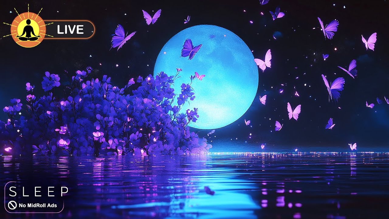 🔴 24 Hours of Relaxing Deep Sleeping Music 24/7- Calm Your Body Mind & Soul | Deep Sleep Meditation