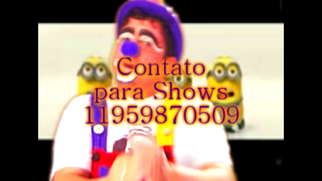 Parabéns pra você Cantando e brincando com o Palhaço Chokito