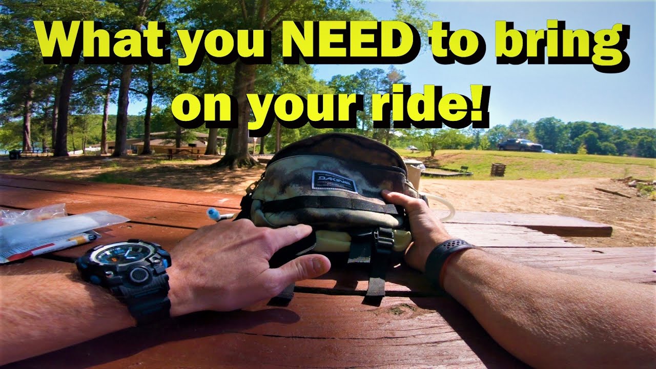 Essential MTB Tools for your Ride. Dakine Hot Laps 5L. I wasn't prepared!