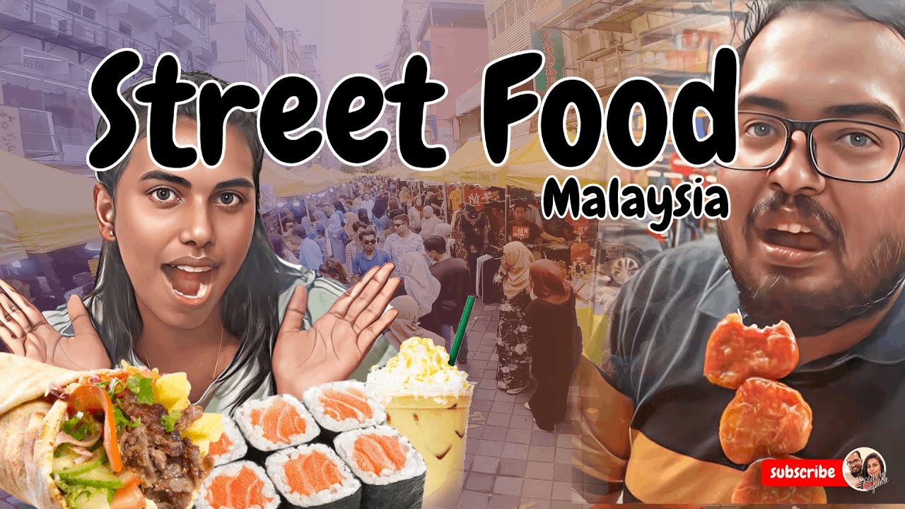 Street food Malaysia - Sinhala Vlog | ඒක උගුලක් 🤣 | Yummy Foods | Mouth Watering #streetfood