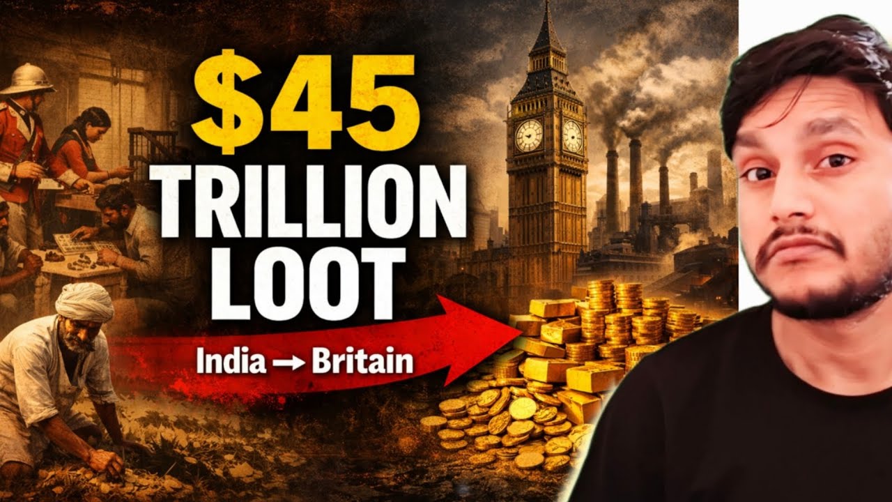 Kaise Britain ne India se $45 Trillion Loot Liya? | Colonial Loot Exposed | History Untold