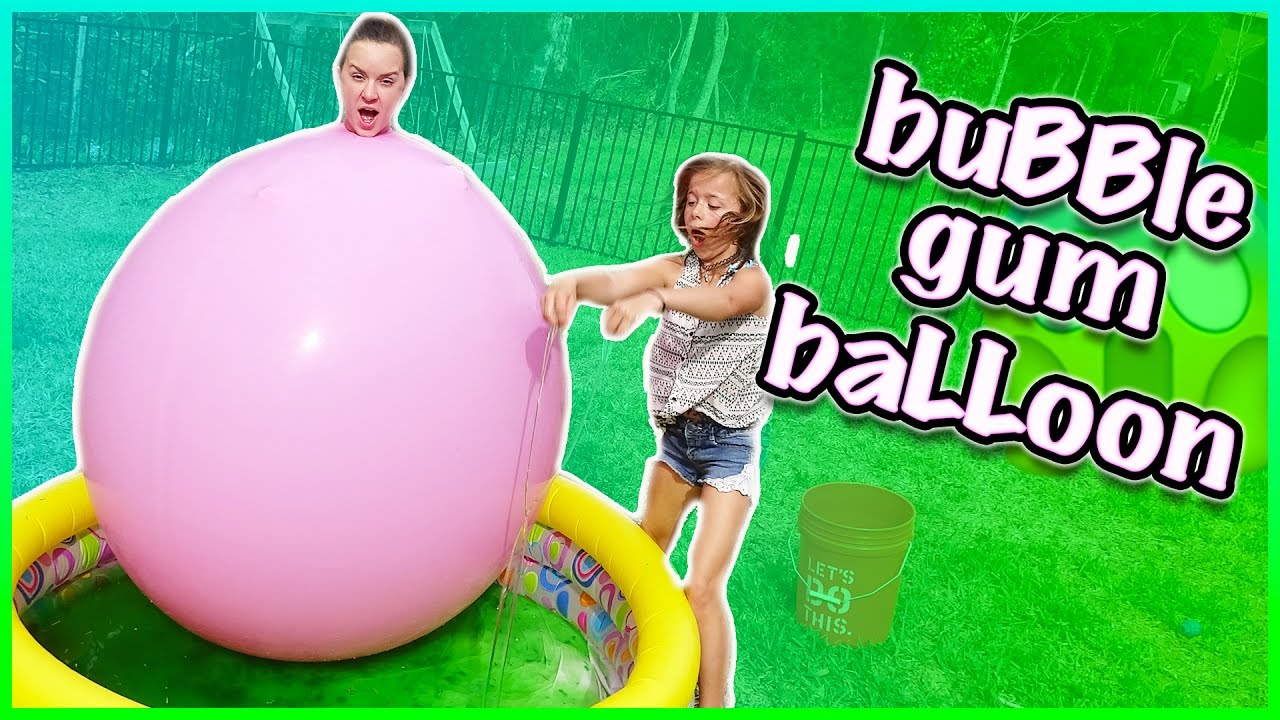 😜 SLIME BAFF CHALLENGE INSIDE OF A GIANT BALLOON😜!!