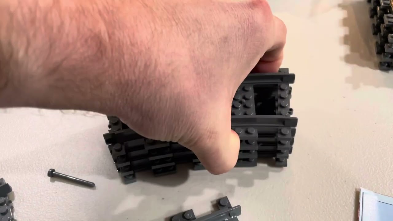 Как разделить новые рельсы на Lego Train Track