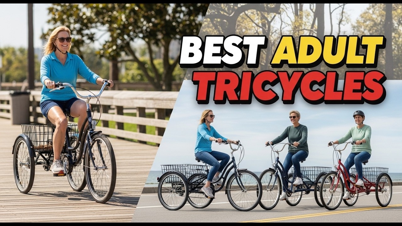 TOP 5 Best Adult Tricycles 2026 | Rated Adult Tricycles That Will Change Your Life