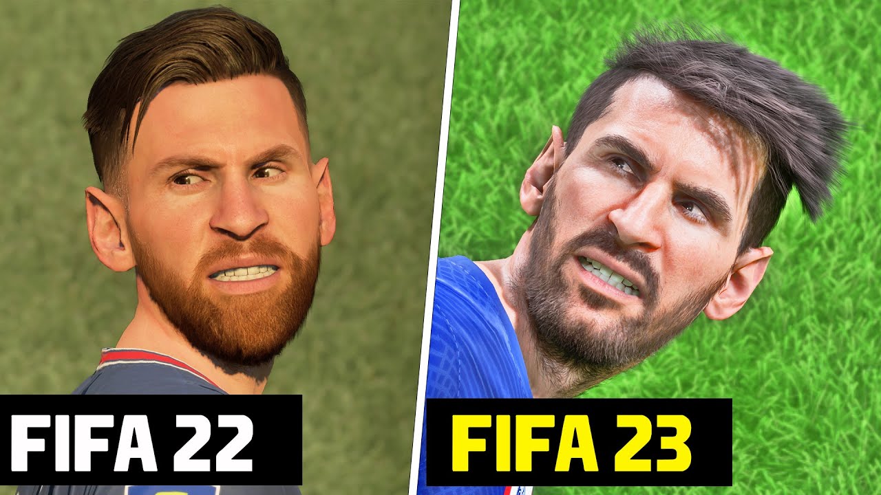 FIFA 23 против FIFA 22 🔥 Сравнение на ПК в разрешении 4K — следующее поколение против старого ✅ Г...