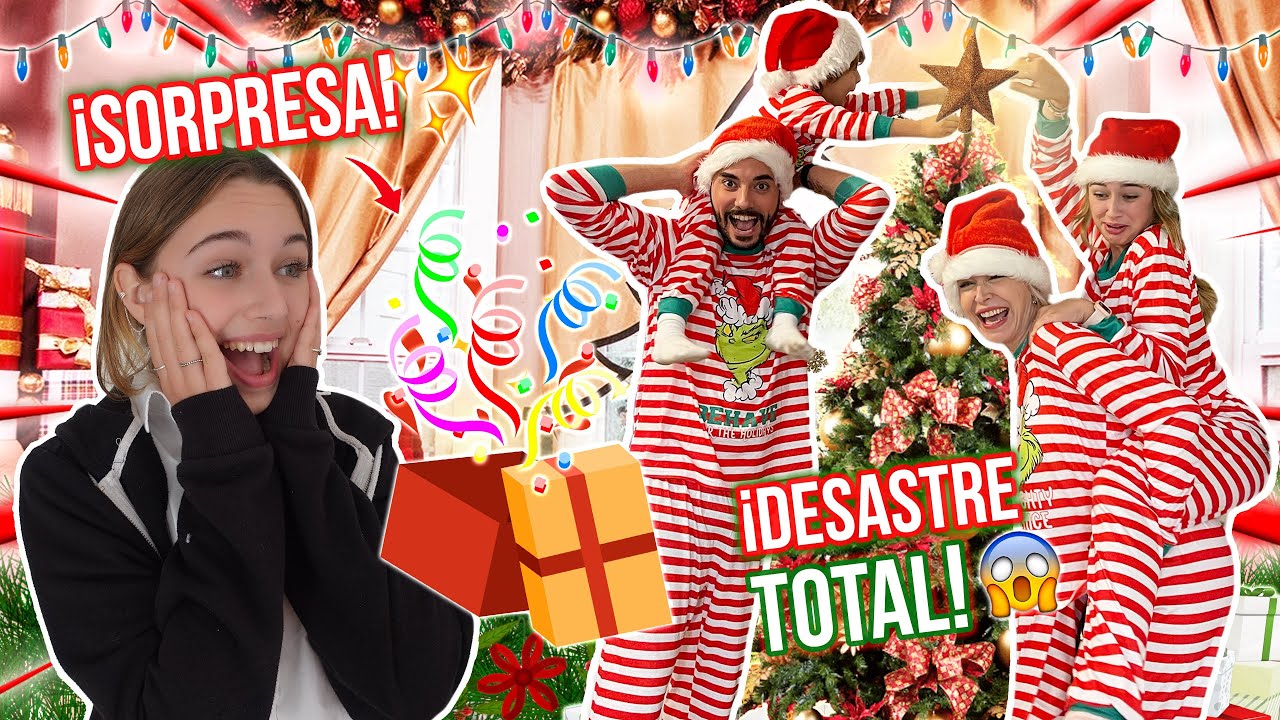 МЫ УСТАНОВИЛИ ЁЛКУ 🎄 ЭТО ПРОСТО КАТАСТРОФА! 😅 СЮРПРИЗ ДЛЯ ЭЛАЙИ 🎁 Семья Карамелучи