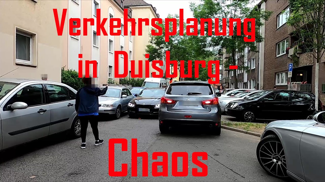 Verkehrsplanung in Duisburg - Chaos