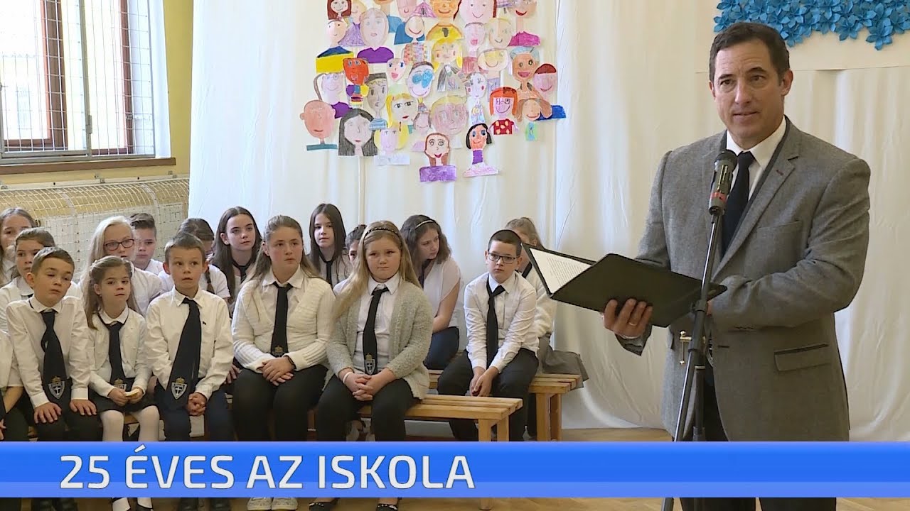 25 éves a Szent Kereszt Katolikus Általános Iskola
