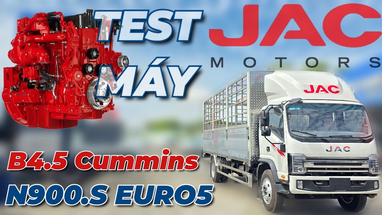 JAC N900 PLUS Euro5 2025 Chi Tiết Động Cơ Cummins Có Gì và Thiết kế Thùng Mui Bạt Mới | An Cư Xe Tải