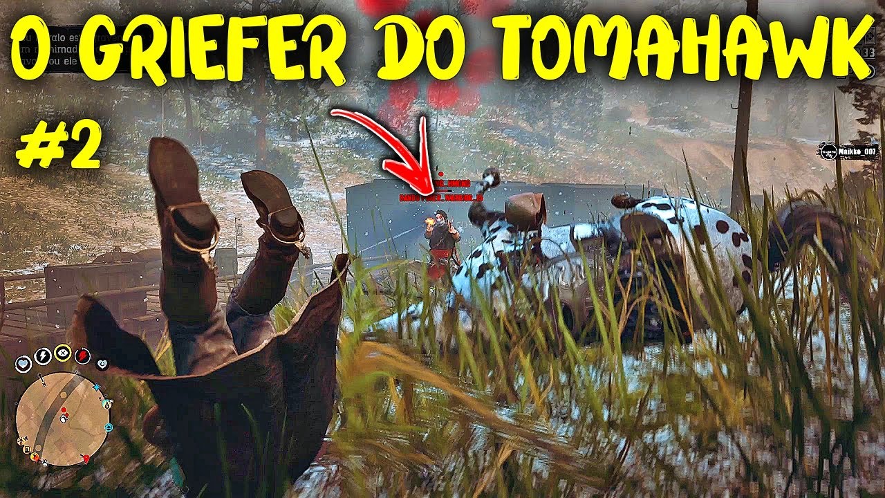 O GRIEFER DO TOMAHAWK - #2 RED DEAD ONLINE