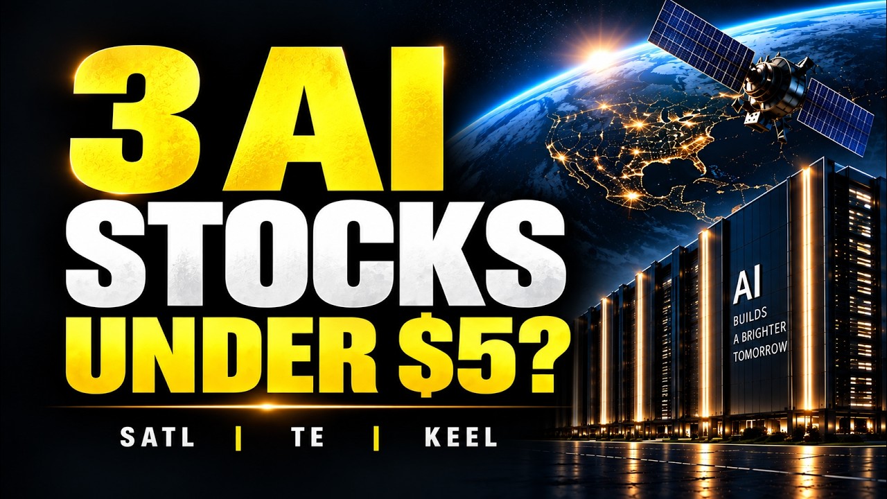 3 Best AI linked Stocks Under $5 to Buy Now? | SATL, TE & KEEL Penny Stocks