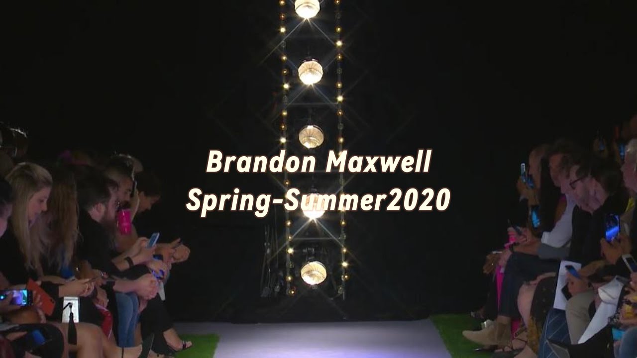 Brandon Maxwell Spring Summer 2020 Runway