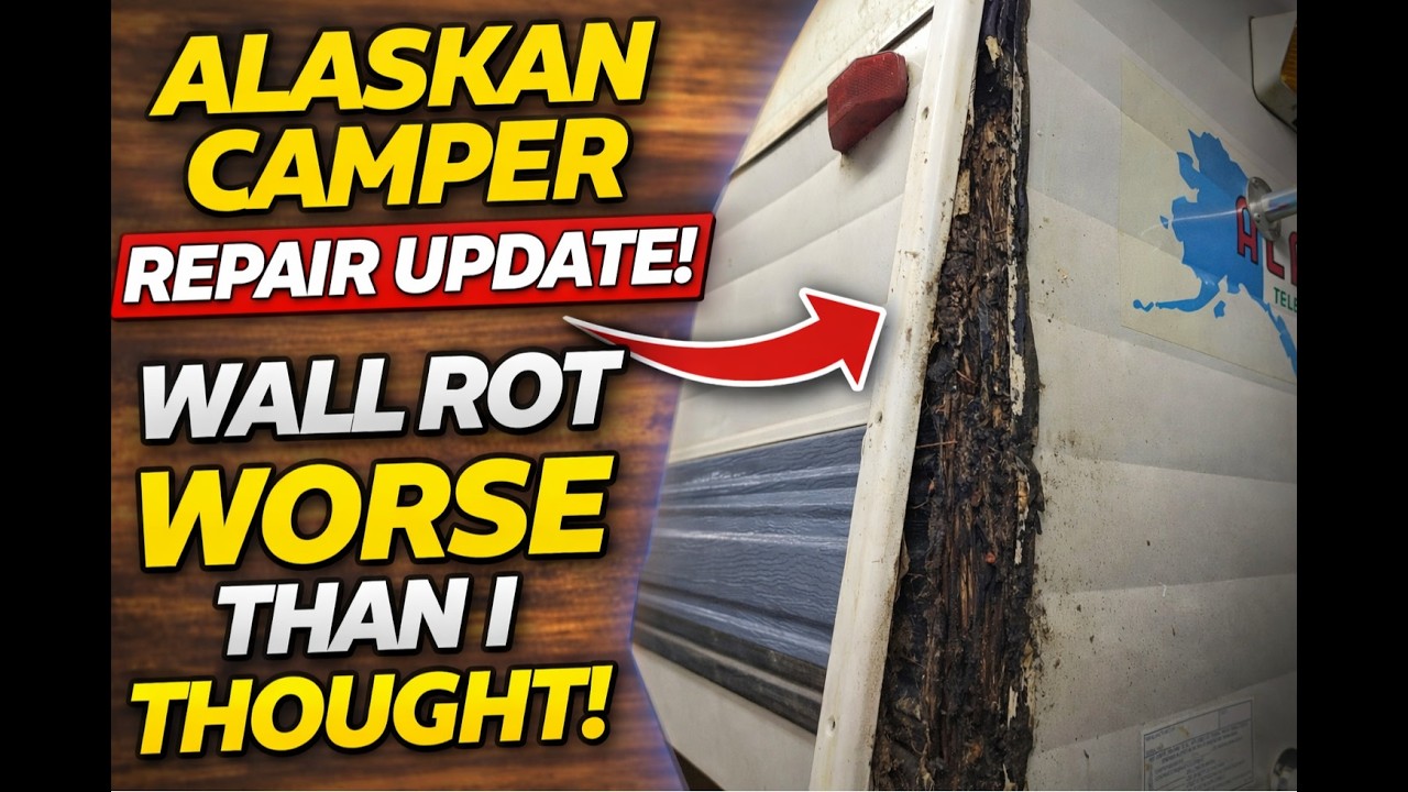 I Didn’t Expect This Much Rot — Alaskan Camper Repair Update
