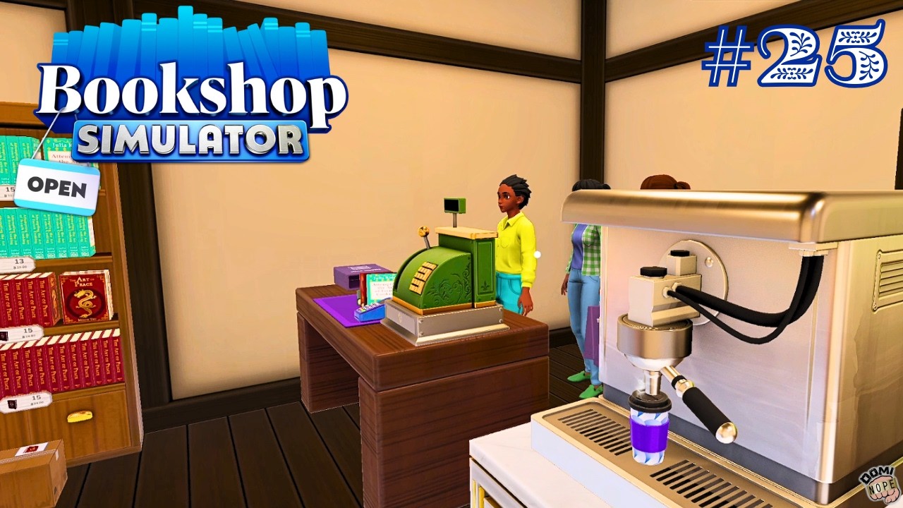 Bücher & Kaffee 📚☕️ Ein Träumchen 📚 #25 | Bookshop Simulator | Live Let’s Play