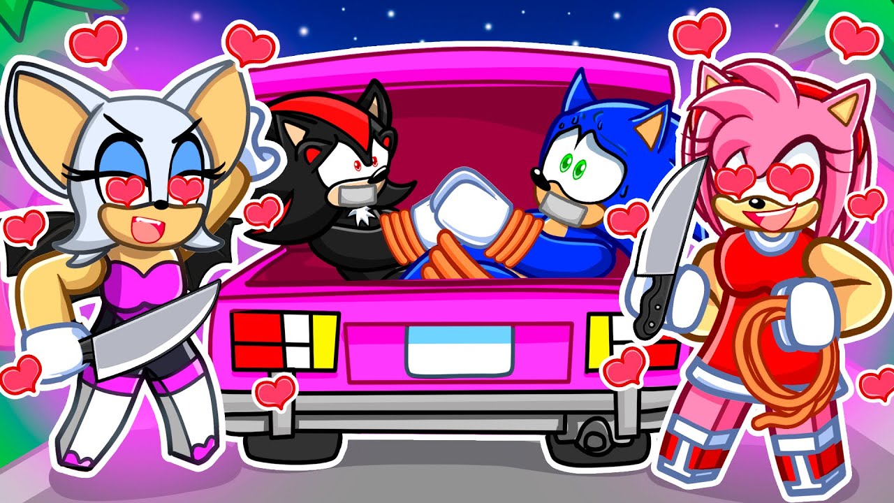 Crazy Fan Girls KIDNAPPED SONIC & SHADOW in Roblox..