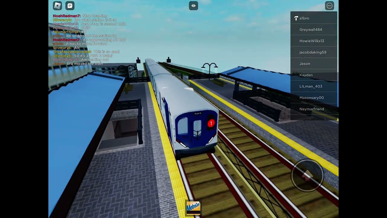 Roblox | NYC Subway: Automated | R262 Admin Run From 66 Street - Lincoln Center To Rector Street