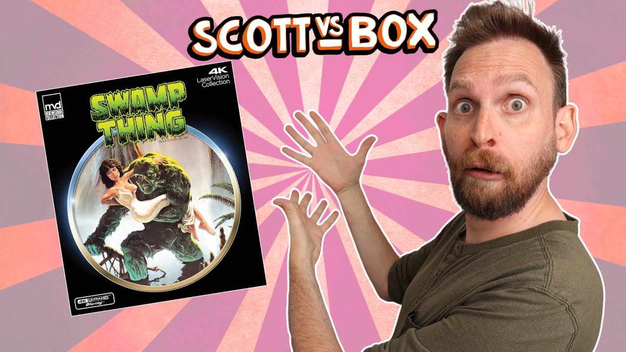 Swamp Thing 4K Ultra HD Blu-ray (MVD Rewind Collection) Unboxing