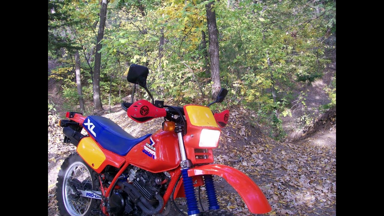 1985 Honda XL350R Dual Sport Ride
