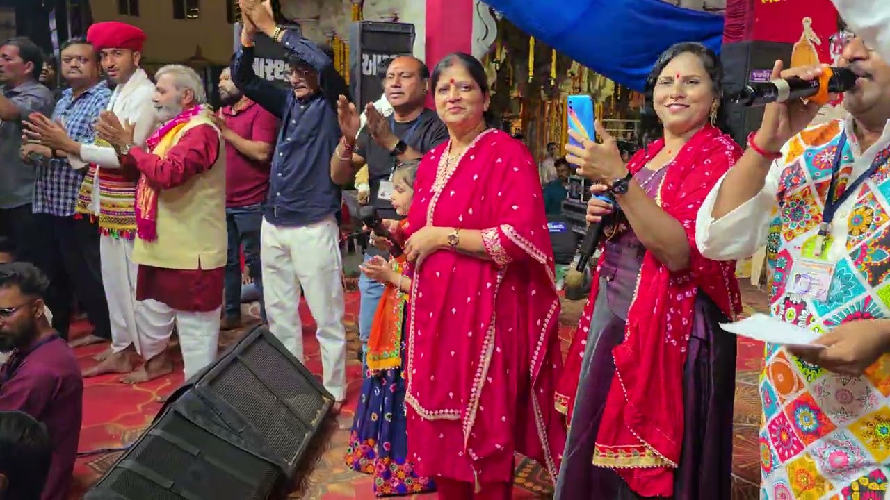 ધૂન | Ambaji Temple Live Garba | 2025 | Dhun | Day 9 | Smita Patel | Nimesh Palanpuri | અંબાજી |આઠમ