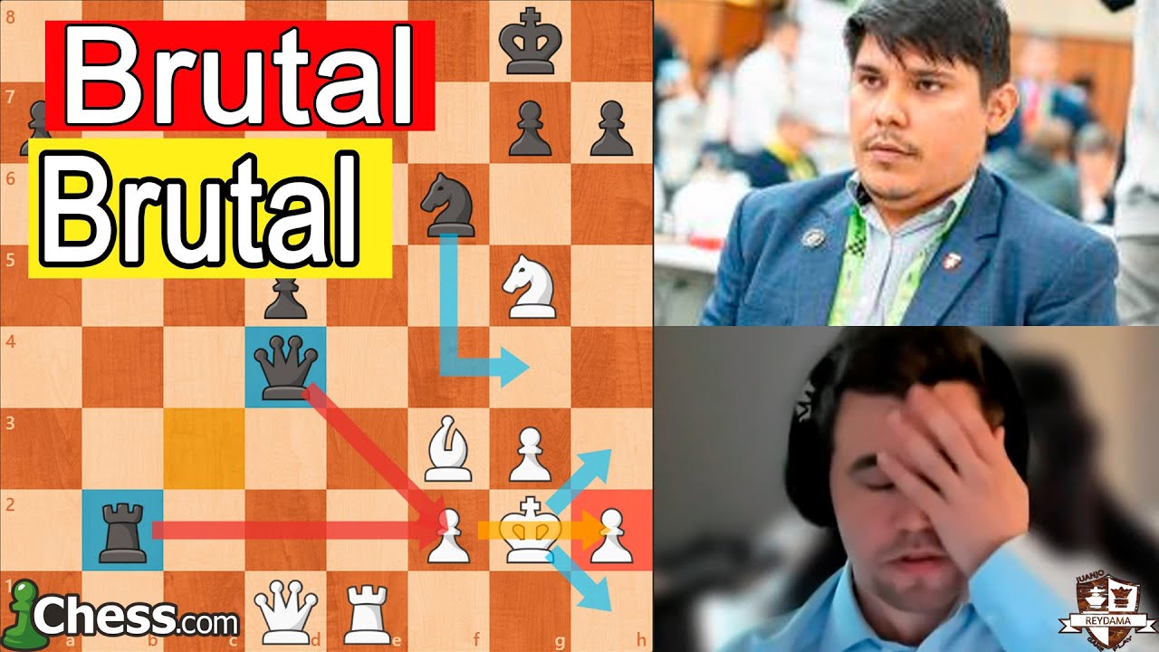 ¿Quereis ver una Partida Muy Brutal?  Magnus Carlsen vs Renato Terry