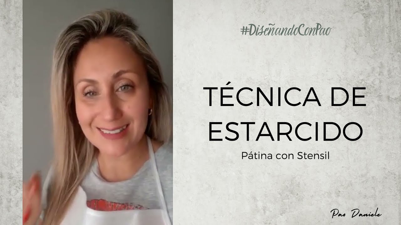 Técnica Estarcido en Pared #DiseñandoConPao