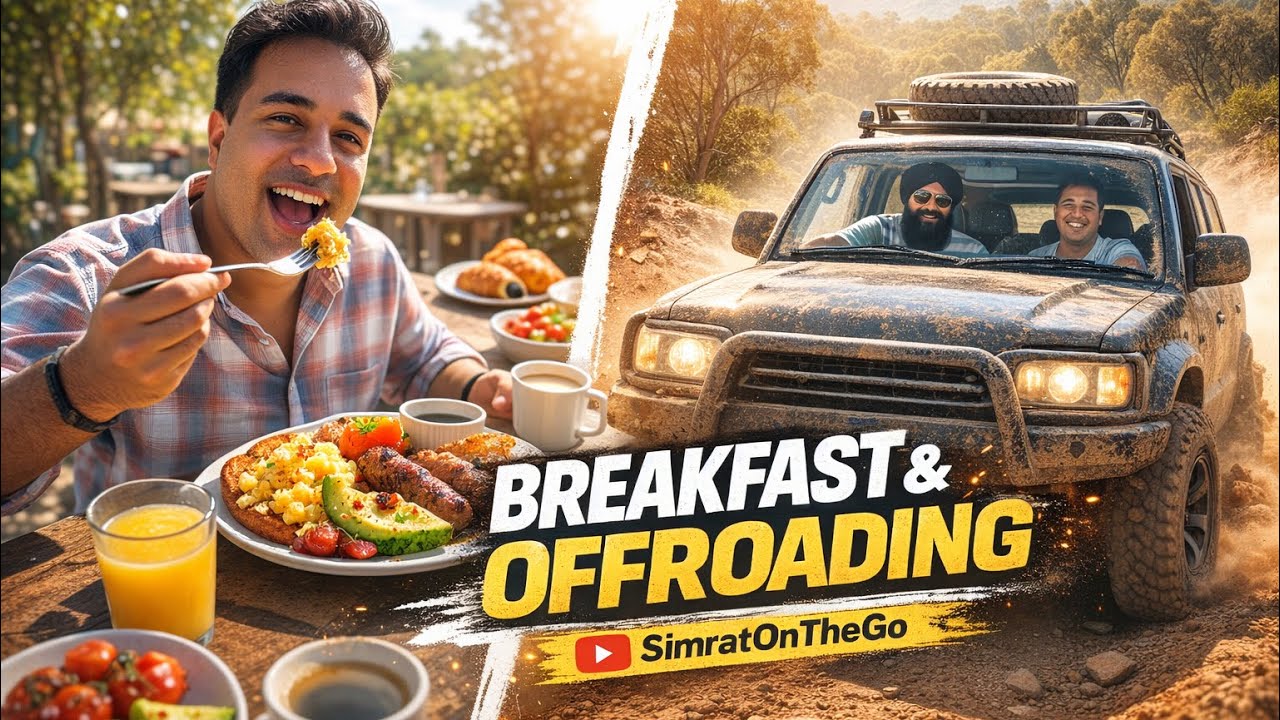 Outdoor breakfast & off-roading adventure in Australia 🇦🇺