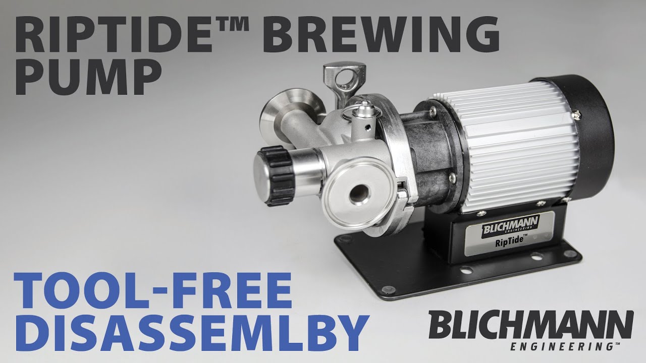 Home Brewing Pump Disassembly-Blichmann Engineering's RipTide&trade;