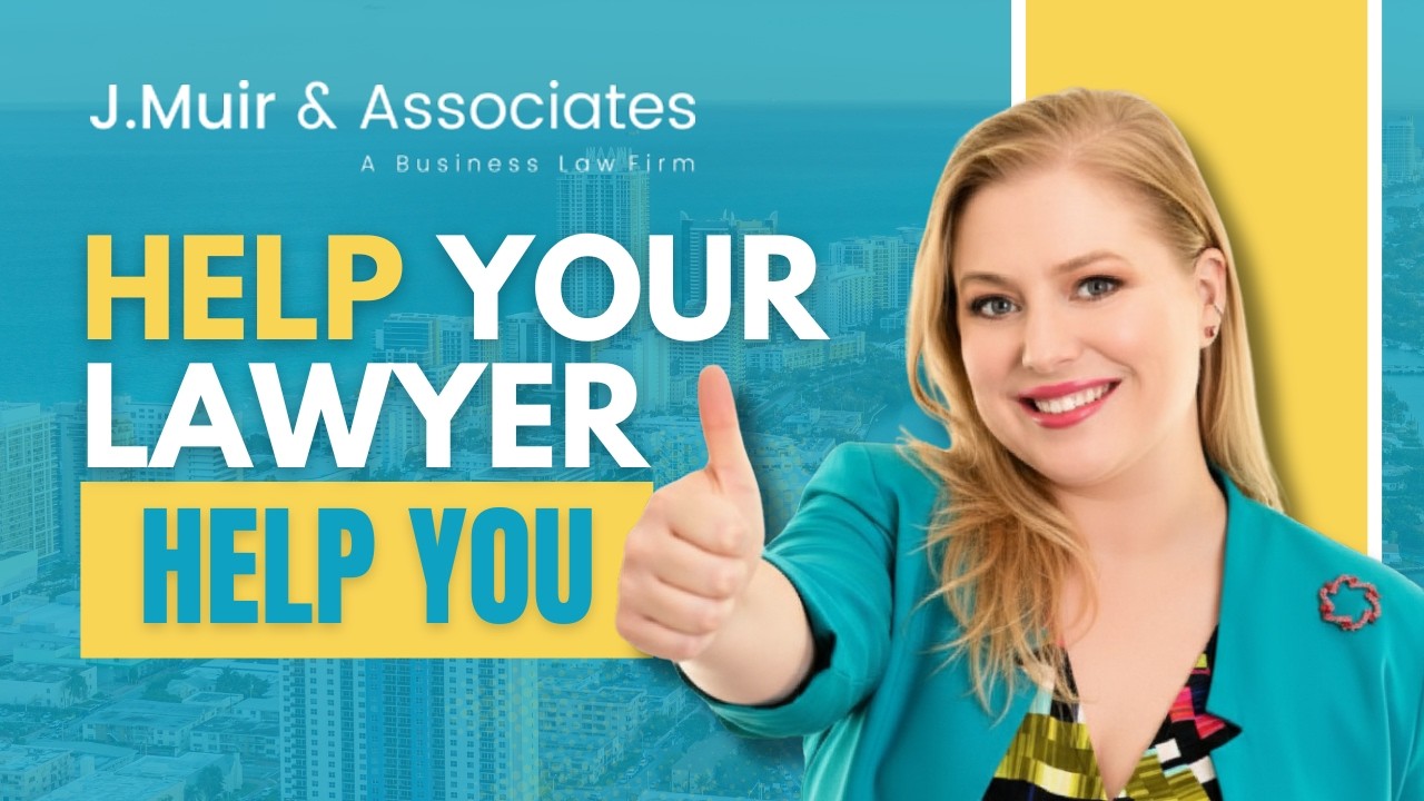 How Clients Can Help Their Miami Business Lawyer Build a Strong Case | Jane Muir Explains