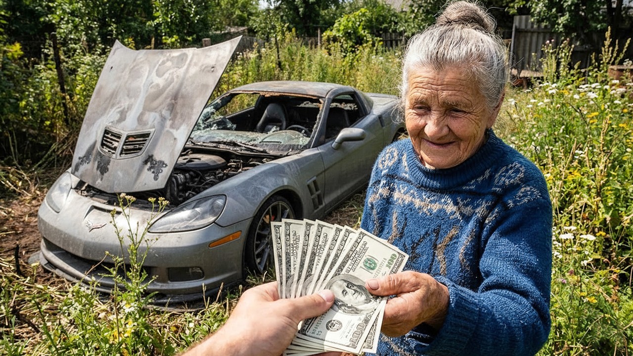 Restoration Discovery: ASMR Genius Female Mechanic Revives a Forgotten Chevrolet Corvette Z06 / ZR1