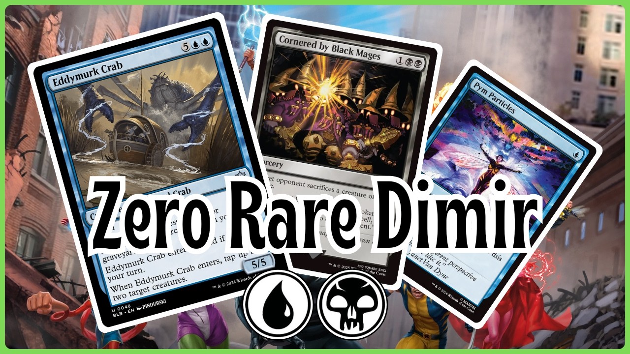 Zero Rare | Dimir Terror & Ping Wizards | Artisan Standard Budget Deck | MTG Arena