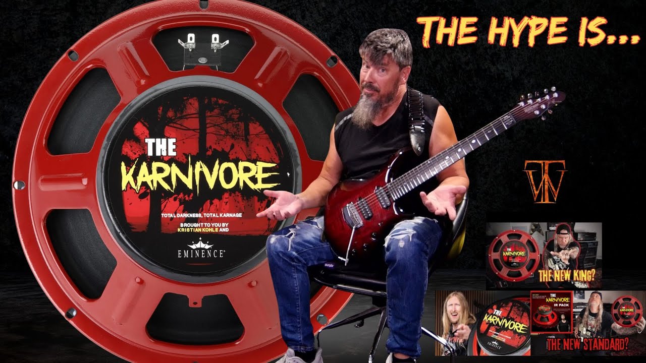 Eminence Karnivore Speaker — еще один темный V30?