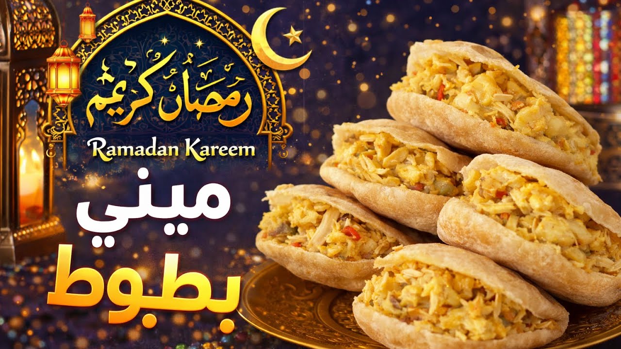 ميني بطبوط خاوي من الداخل خفيف مفشفش حشوة معلكة ولذيييذة ضروري تجربوهم🤤