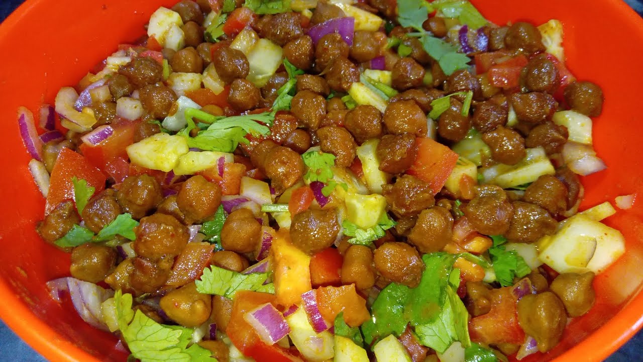 Masaledar Chana Chaat Recipe | Kala Chana Chaat | Ramzan Special | Iftari Idea 