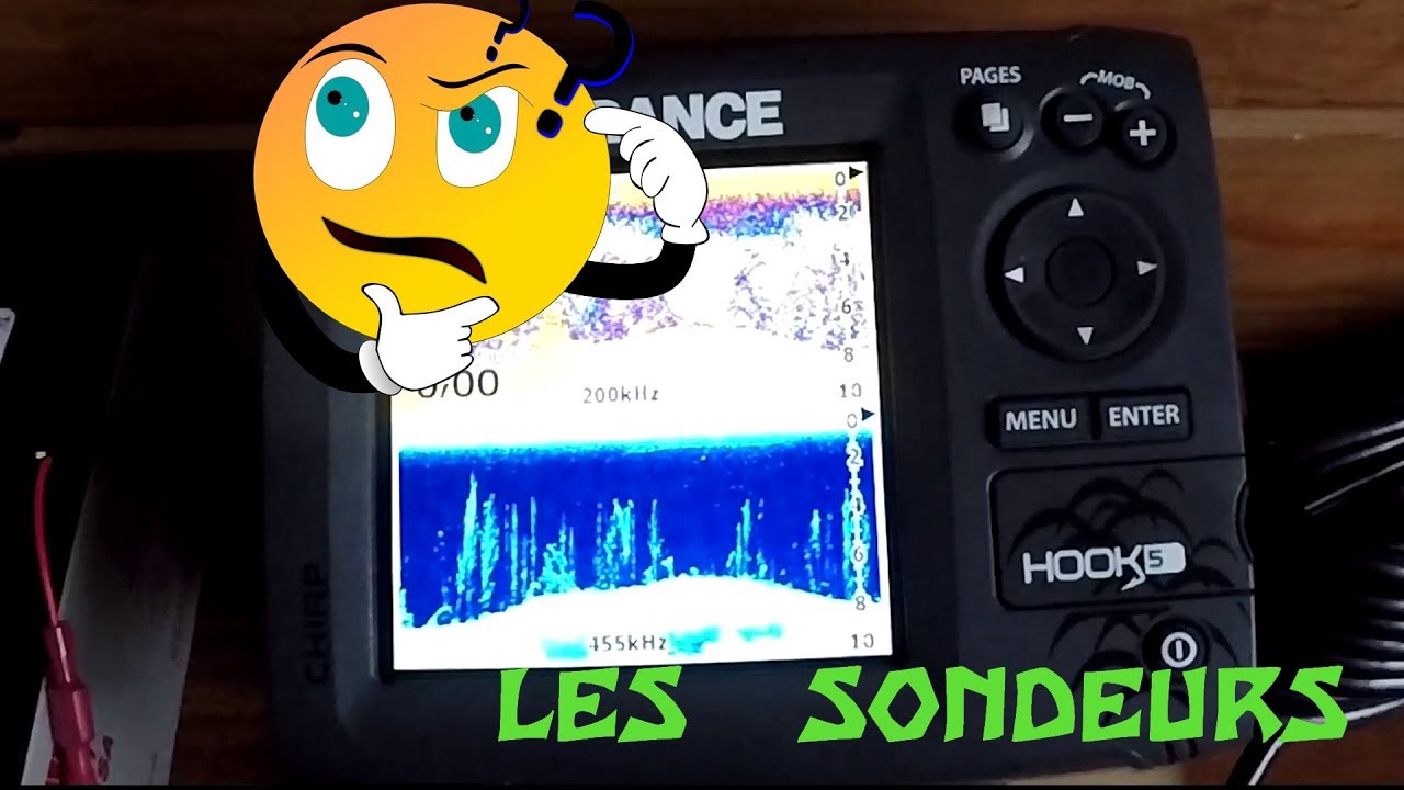 pêche: ECHOSONDEUR  réglages et utilisation  🔧 #16