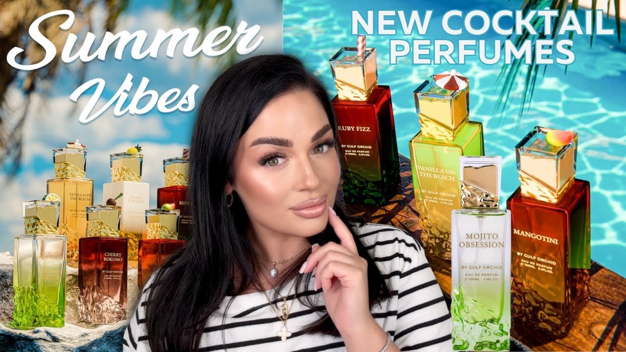 TROPICAL MOCKTAIL COLLECTION BY GULF ORCHID! AFFORDABLE & DELICIOUS | Paulina&Perfumes