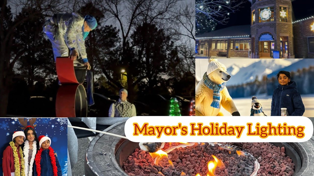 annual Mayor's Holiday Lighting at City Hall Greenwood village,Denver