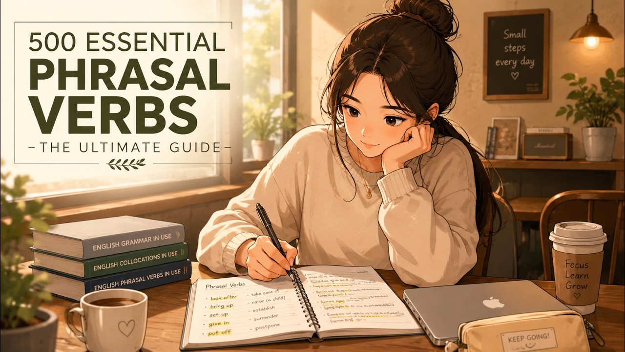 🎓 500 Essential Phrasal Verbs: The Ultimate Guide 🎓