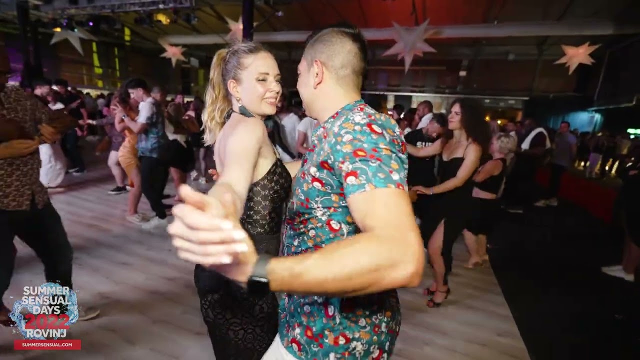 Frida Irina Stenlund & Ghappyfeet - Bachata social dancing | Summer Sensual Days 2022 (Rovinj)