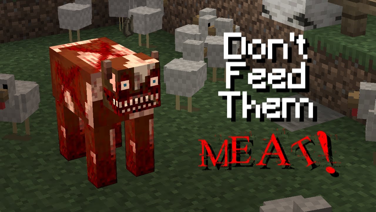 Don't Feed Your Cows Meat! Minecraft Creepypasta