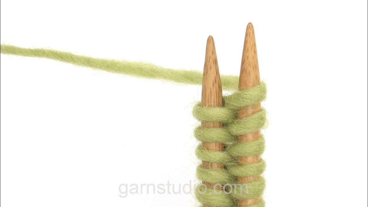 How to cast on using the Turkish (Eastern) method