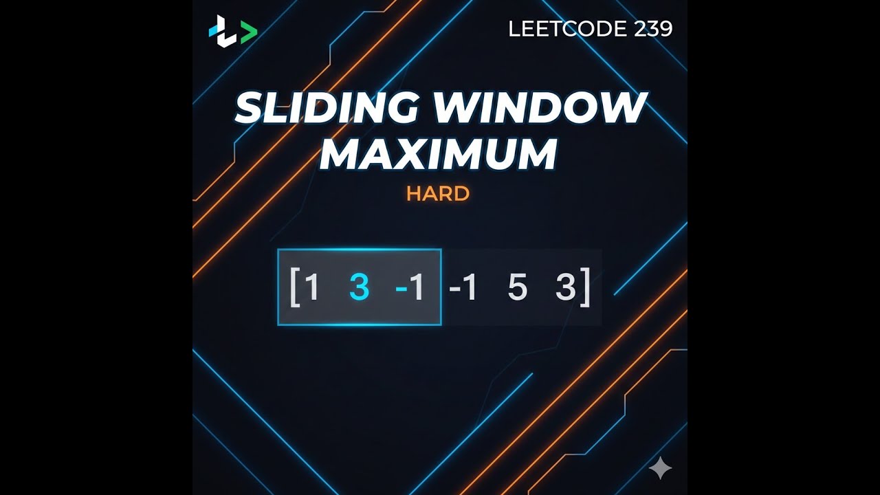 LEET CODE 239 || SLIDING WINDOW MAXIMUM #dsa #slidingwindow #LEETCODE239 #gfg #coding #datastructure