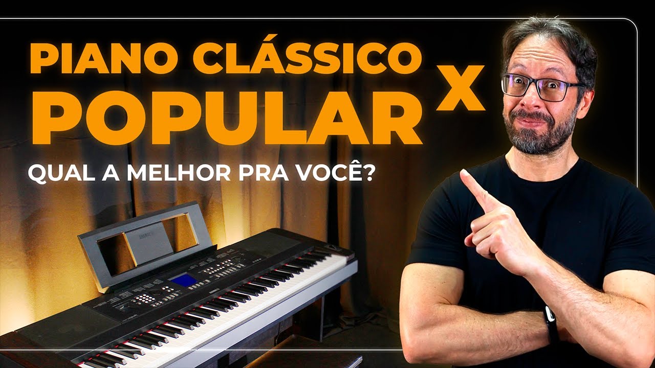 Piano Clássico x Popular - Qual a melhor metodologia pro seu perfil? (por Walter Amantéa)