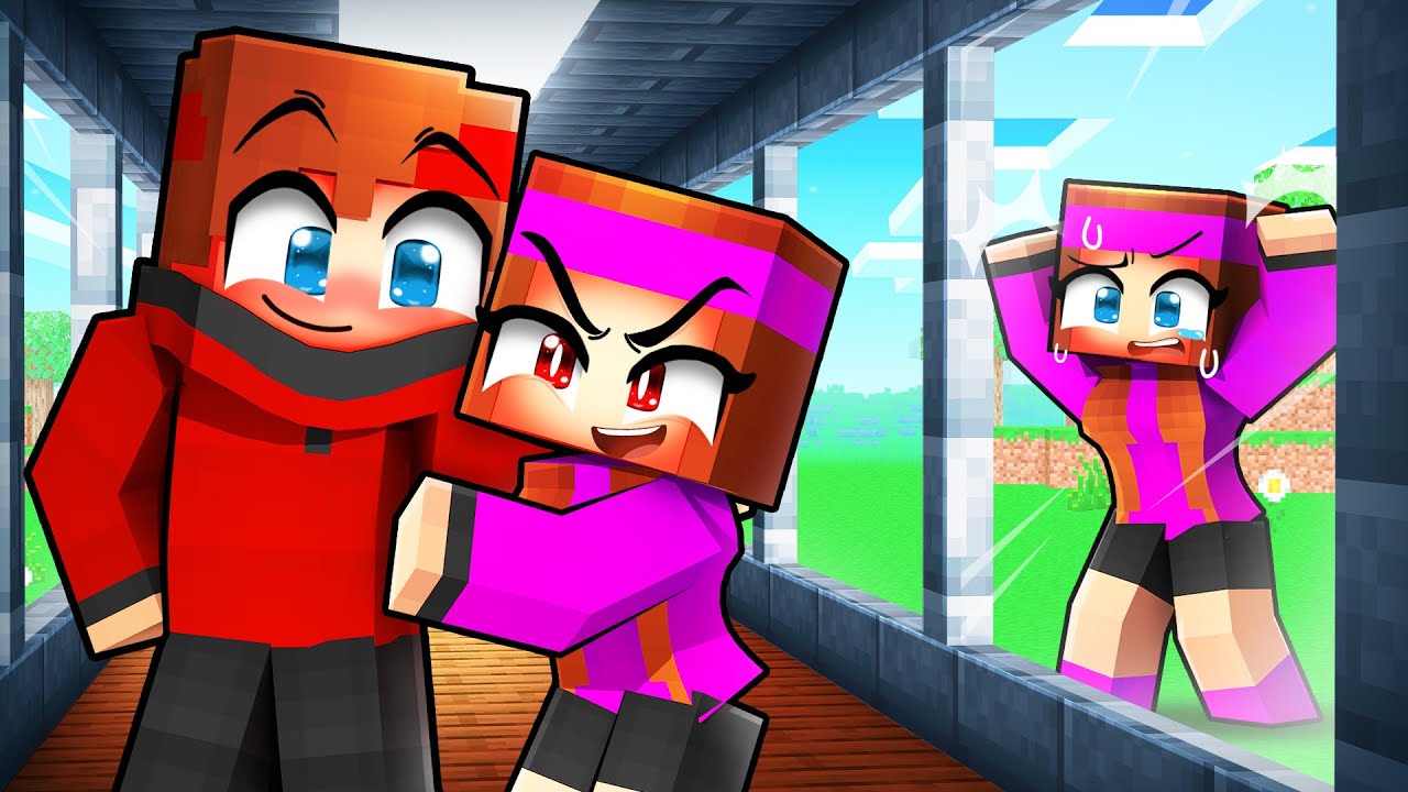 Ma Jumelle Yandere essaie de me remplacer sur Minecraft !