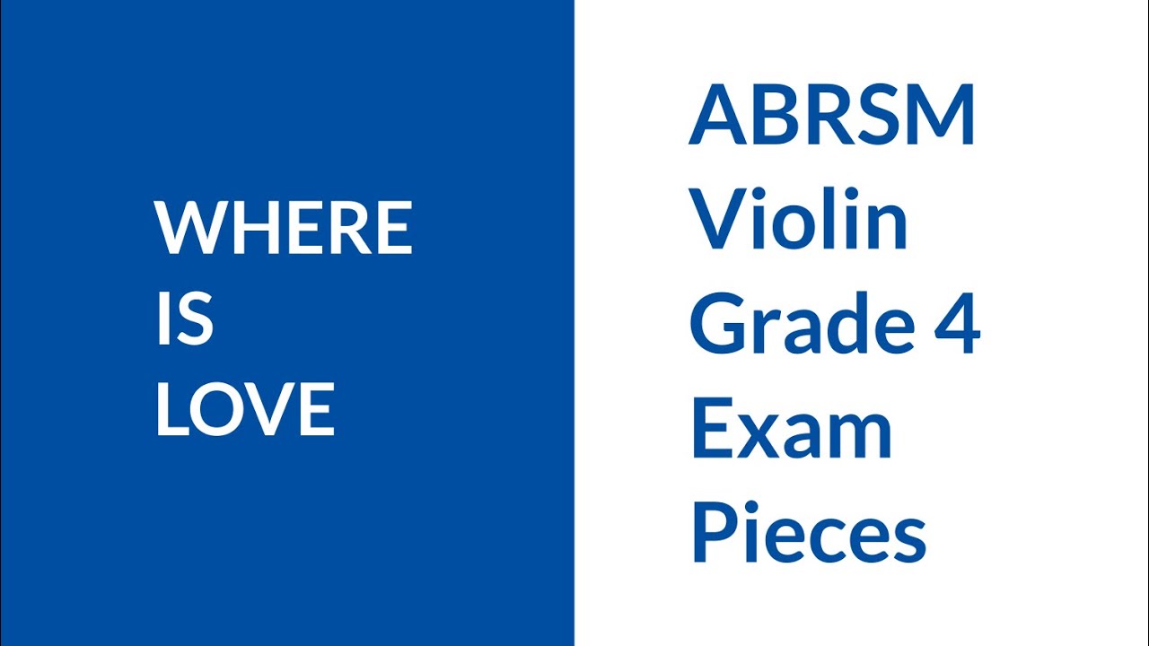 ABRSM Violin Grade 4 - Quizas Quizas Quizas Tutorial & Piano Part